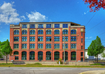 Ehemalige M�belstoffweberei Michael Max und Moritz Goeritz - Image By Rei R. Hanauska